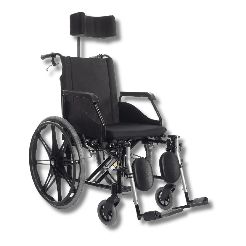 Cadeira de Rodas em Alumínio FIT Reclinável 100kg