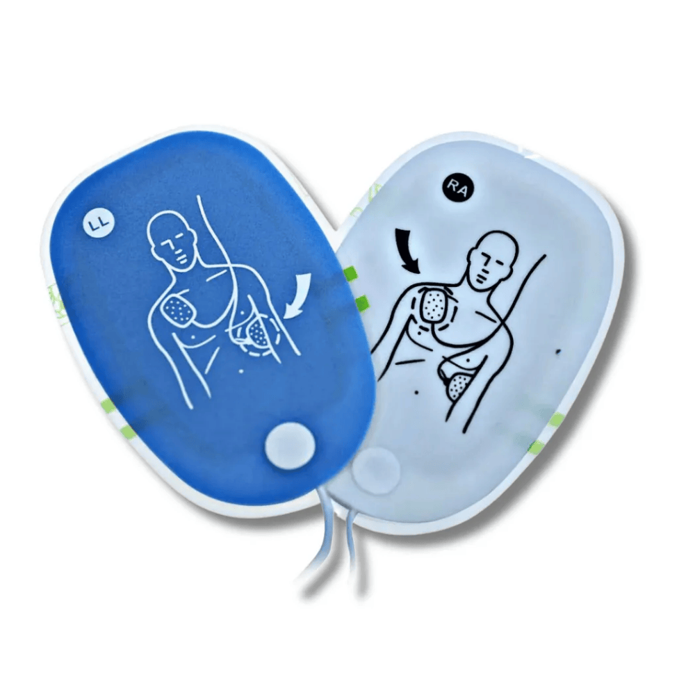 Pás Adesivas Eletrodos Descartáveis para DEA i5 ou i3 - Amoul