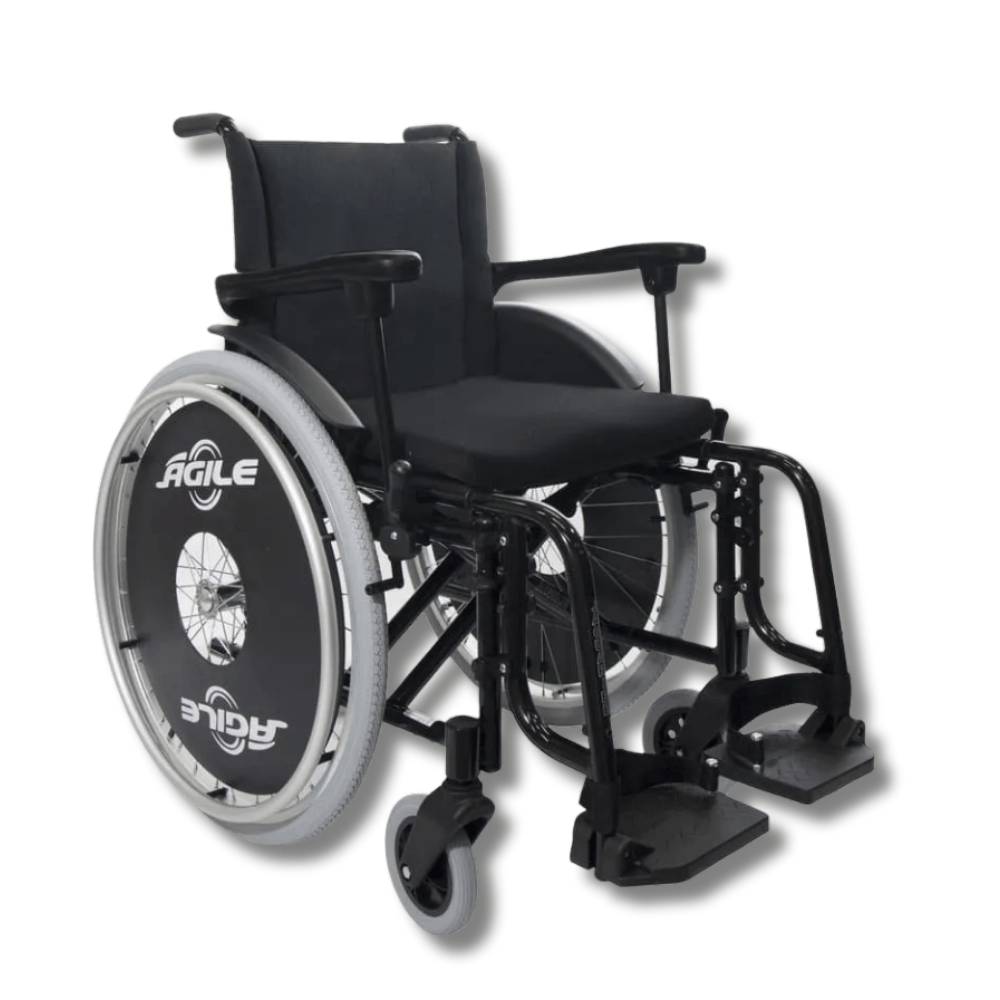 Cadeira de Rodas em Alumínio Ágile 120Kg