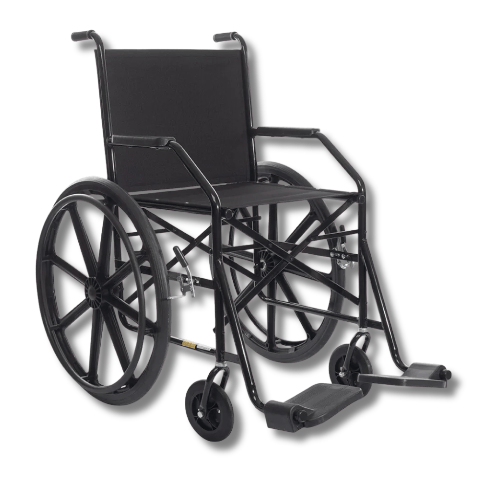 Cadeira de Rodas em Aço 1011 100Kg