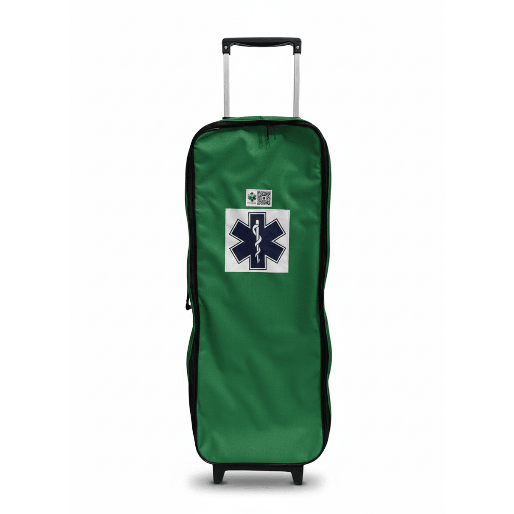 Bolsa Oxigênio Medmall Verde 5L c/ Rodinha